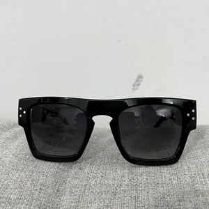 Aldo square block sunglasses black